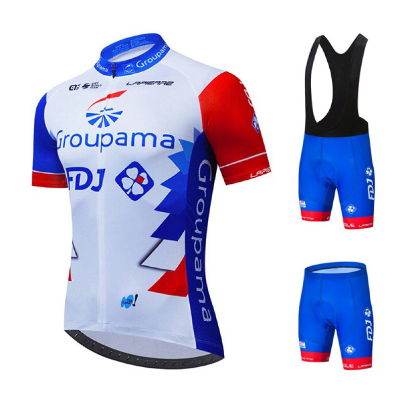 夏用半袖サイクリングウェア自転車ウェアUCIプロチームグルパマ