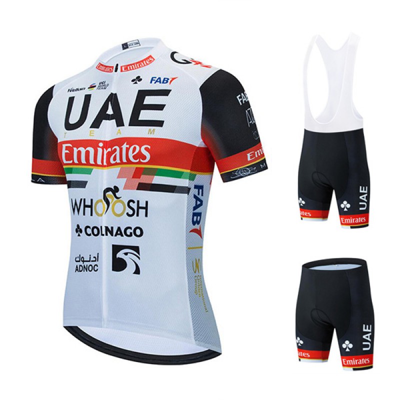 半袖自転車ウェア ショートスリーブジャージ Uaeチームエミレーツ 21年版 半袖自転車ウェア ショートスリーブジャージ Uaeチームエミレーツ 21年版
