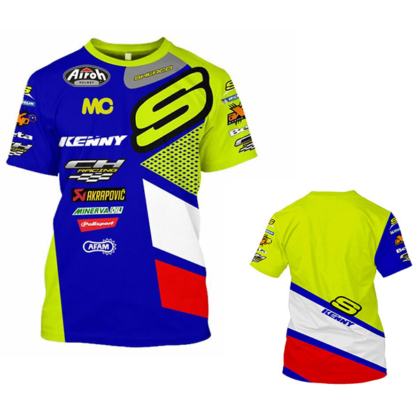 MTB&モータークロス Tシャツ kenny sherco