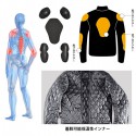 GHOST RACING プロテクトウェア 保温性 オールシーズン ジャケット&パンツ 男性用