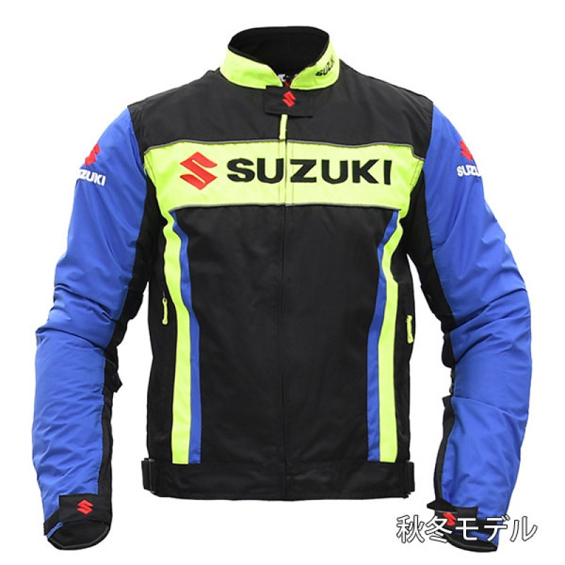 SUZUKI バイク用秋冬ジャケット|プロテクタージャケット SJ717