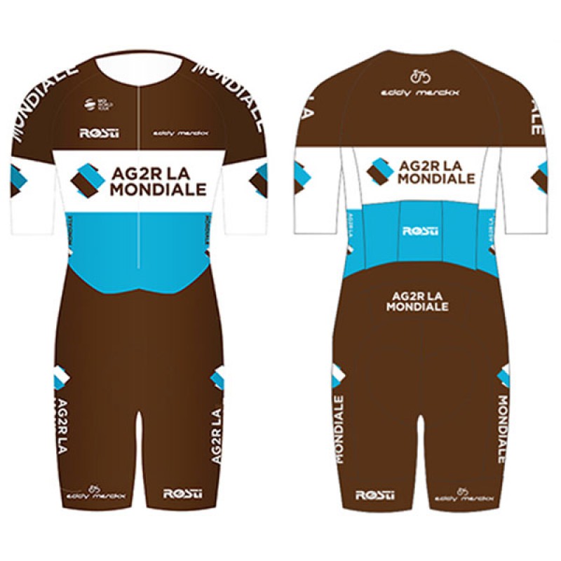 選手支給品 AG2R ラモンディアル スキンスーツ Factor ワンピース