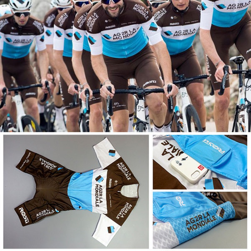 選手支給品 AG2R ラモンディアル スキンスーツ Factor ワンピース