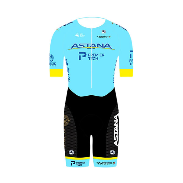 2020年版 ASTANA プロチーム 自転車 ワンピース