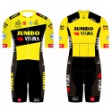 2021年版 ユンボ・ヴィスマ JUMBO-VISMA サイクリングスピードスーツ
