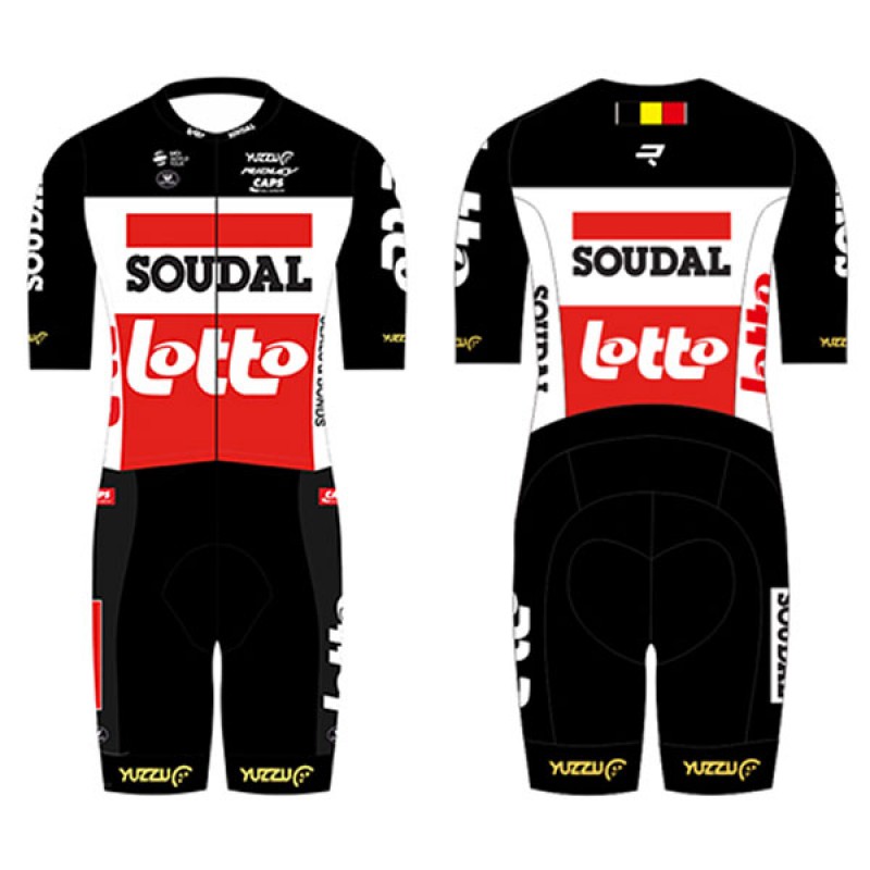 2021年版 ロット・スーダル LOTTO SOUDAL 自転車レース スキンスーツ