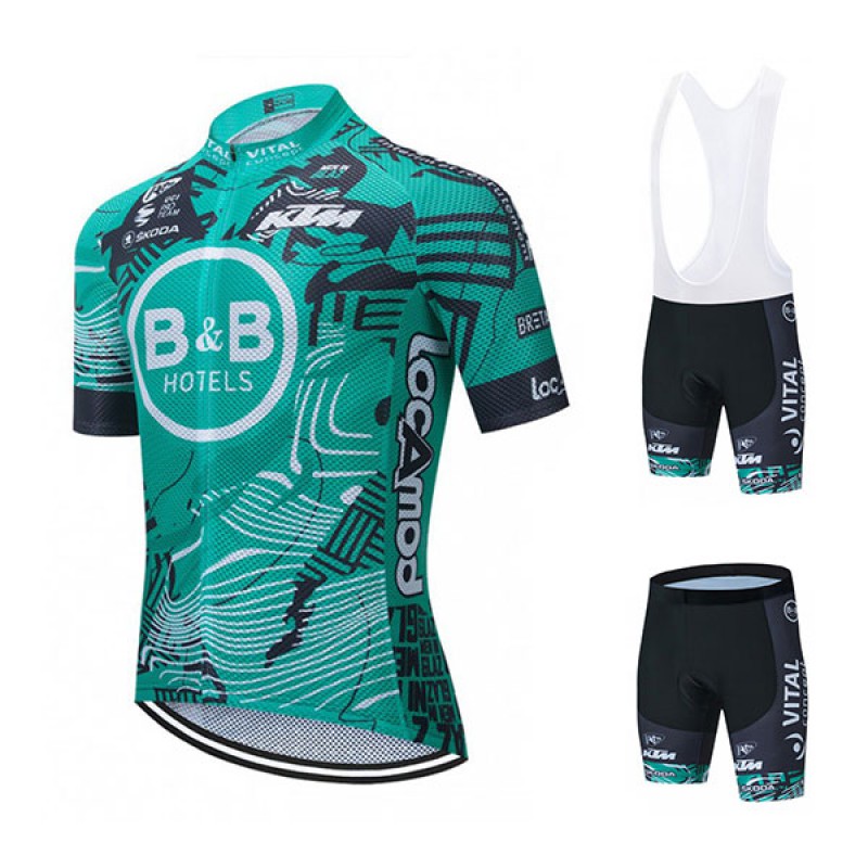 B＆Bホテル バイタルコンセプト チーム サイクリング 夏 ジャージ 自転車パンツ B&B Hotels Vital Concept
