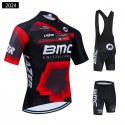 BMC-Switzerland-Suisse 夏専用半袖サイクルジャージ 超高通気メッシュ 軽量ロードバイクウェア