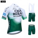 カハ・ルラル＝セグロス RGA サイクルジャージ 自転車ロードレースパンツ Caja Rural–Seguros RGA