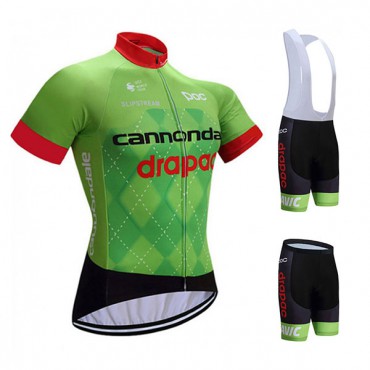 キャノンデール ドラパック プロサイクリング チーム 自転車ロードジャージ レーサーパンツ Cannondale Drapac
