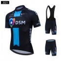 チーム DSM ツーリングバイク夏用半袖ジャージ 自転車パンツ TeamDSM