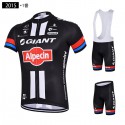 チーム ジャイアント アルペシン 吸汗速乾ジャージ ビブパンツ プロチームサイクルウェア Giant-Alpecin