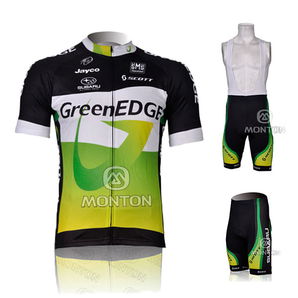 グリーンエッジ サイクリング 春夏用 自転車ウェア ロードレース ジャージ パンツ GreenEDGE