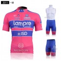 ランプレ ISD 夏用サイクリングウェア ショートスリーブジャージ レーシングパンツ Lampre-ISD