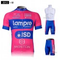 ランプレ ISD 夏用サイクリングウェア ショートスリーブジャージ レーシングパンツ Lampre-ISD