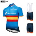 モビスター チーム サイクリングジャージ レーパン 自転車アパレル MovistarTEAM