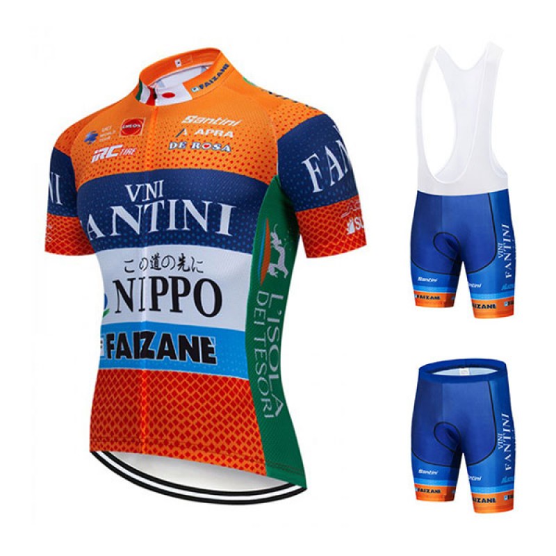 NIPPO ヴィーニファンティーニ 半袖サイクルジャージ 自転車パンツ 