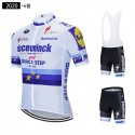 クイックステップ ドゥクーニンク サイクリングウェア 夏用ロードジャージ レーパン QUICK-STEP DECEUNINCK 