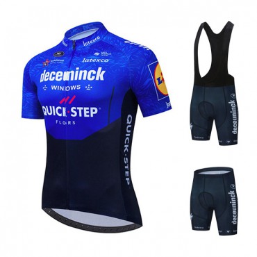 クイックステップ ドゥクーニンク サイクリングウェア 夏用ロードジャージ レーパン QUICK-STEP DECEUNINCK 