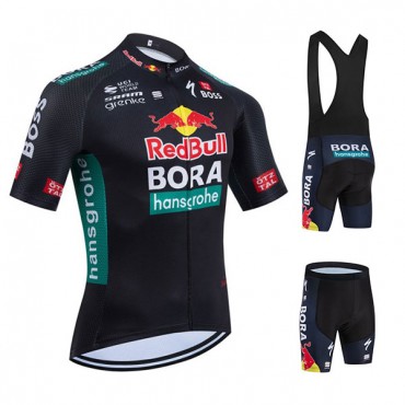 レッドブル・ボーラ・ハンスグローエ 夏 自転車アパレル 半袖ジャージ ショットパンツ RedBull BORA hansgrohe