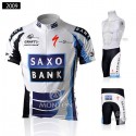 サクソバンク (サンガード) サイクリングパンツ 夏用 自転車ジャージ TEAM SAXOBANK