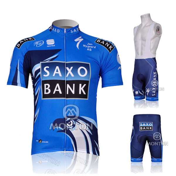 サクソバンク (サンガード) サイクリングパンツ 夏用 自転車ジャージ TEAM SAXOBANK