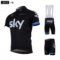 チームスカイ プロサイクリング ロードジャージ 自転車レッシングパンツ SKY-ProCycling