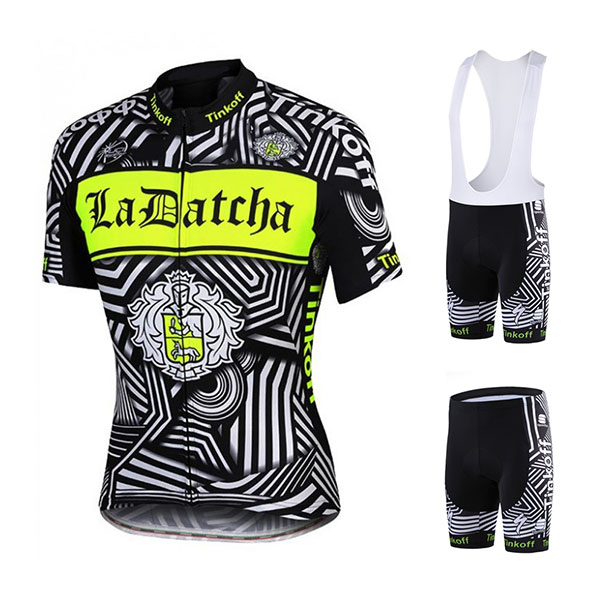 ティンコフ ラ・ダーチャ 自転車レーサーパンツ 夏用サイクルジャージ Tinkoff La Datcha