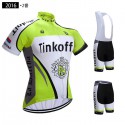 ティンコフ 自転車アパレル サイクリングパンツ 夏用サイクルジャージ Tinkoff