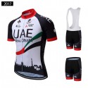 UAE アブダビ 半袖自転車ジャージ サイクリングハーフパンツ UAE-Abu-Dhabi