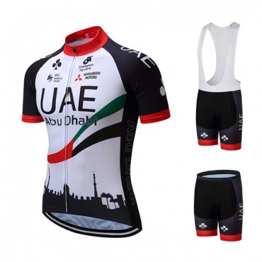 UAE アブダビ 半袖自転車ジャージ サイクリングハーフパンツ UAE-Abu-Dhabi