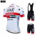 UAE チーム エミレーツ サイクルウェア ショートスリーブジャージ 自転車レーパン UAE-Team-Emirates