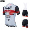 UAE チーム エミレーツ サイクルウェア ショートスリーブジャージ 自転車レーパン UAE-Team-Emirates