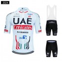 UAE チーム エミレーツ サイクルウェア ショートスリーブジャージ 自転車レーパン UAE-Team-Emirates