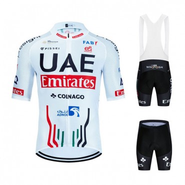 UAE チーム エミレーツ サイクルウェア ショートスリーブジャージ 自転車レーパン UAE-Team-Emirates