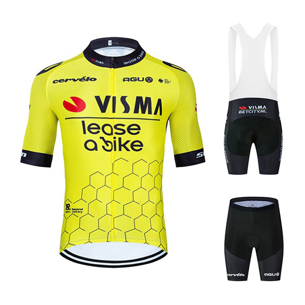 チーム・ヴィスマ・リースアバイク サイクリングウェア 自転車アパレル ショートスリーブシャツ レーパン TEAM VISMA  LEASE A BIKE