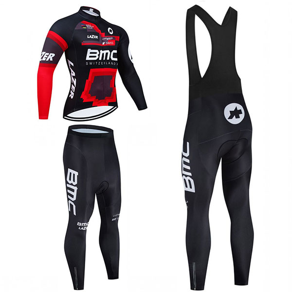 BMC-Switzerland-Suisse 公式デザイン 長袖サイクルジャージ メッシュ/裏起毛 2素材選択可 ロードバイクウェア