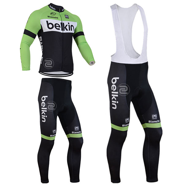 ベルキン プロサイクリング チーム 長袖 ロードバイクウェア 冬用自転車アパレル Belkin Pro Cycling Team 2014年版