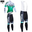 ボーラ・ハンスグローエ ツーリング時期冬用服装 自転車用ロングスリーブジャージ スパッツ BORA-hansgrohe