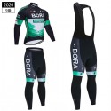 ボーラ・ハンスグローエ ツーリング時期冬用服装 自転車用ロングスリーブジャージ スパッツ BORA-hansgrohe