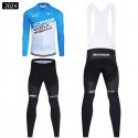 デカトロン・AG2R・ラ・モンディアル サイクルウエア長袖セット ロングスリーブジャージ ロング丈パンツ DECATHLON AG2R LA MONDIALE TEAM