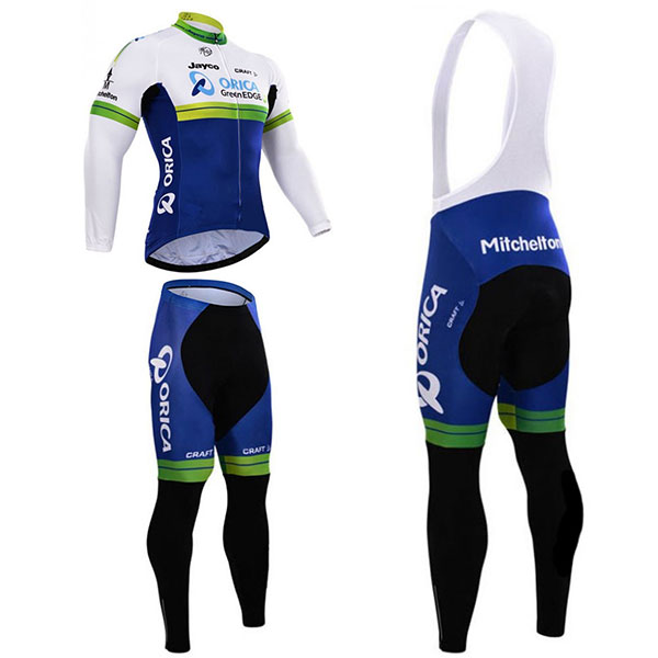 オリカ グリーンエッジ 冬用 サイクリングウェア ツーリングロングパンツ Orica-GreenEdge