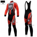 ロックレーシング 秋冬 自転車競技服 ロングスリーブジャージ サイクリングロングパンツ RockRacing