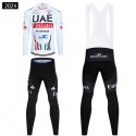 UAE チーム エミレーツ 長袖 ロードレースジャージ 自転車アパレル 冬用 UAE-Team-Emirates