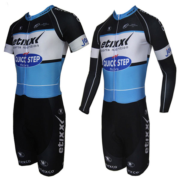 スキンスーツロードレース 半袖 長袖 etixx-QUICK STEP